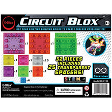 Load image into Gallery viewer, E-Blox Circuit Blox Lights - Sound Activated Circuit Board Building Blocks Toys Set for Kids Ages 8+
