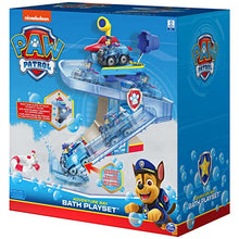 Load image into Gallery viewer, Paw Patrol, Adventure Bay Bath Playset with Light-up Chase Vehicle, Bath Toy for Kids Aged 3 and up
