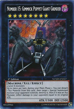 Load image into Gallery viewer, YU-GI-OH! - Number 15: Gimmick Puppet Giant Grinder (NUMH-EN027) - Number Hunters - Unlimited Edition - Secret Rare
