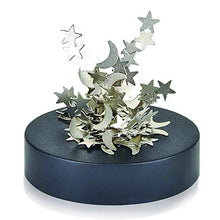 Load image into Gallery viewer, ArtCreativity Magnetic Moons and Stars Sculpture, Set of 2, Fun Office Desk Accessories, Stress-Relief Magnet Fidget Toys for Adults, Stocking Stuffers and Educational Development Toys for Kids
