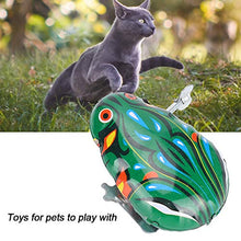 Load image into Gallery viewer, Pssopp 5PCS Clockwork Vintage Metal Wind Up Jumping Kids Classic Clockwork Toy for Dog Cat Puppy Kitten(Clockwork Spring Semi Automatic)
