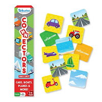 Skillmatics Educational Game : Connectors Cars, Boats, Planes & More | Gifts for Kids Ages 3-6 | Super Fun for Travel & Family Game Night
