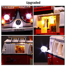 Load image into Gallery viewer, ?New Version? Led Lighting Kit for (Volkswagen T1 Camper Van) Building Blocks Model-Light Set Compatible with Lego 10220 (NOT Included The Lego Sets)

