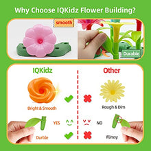 Load image into Gallery viewer, IQKidz 3-6 Years Old Toddler Toys - Flower Garden Building Toy and Insect Pegs, Great Gifts for Preschool-Kindergarten Age Girls and Educational Activity, STEM, Stacking, Pretend Play Set (153pcs)
