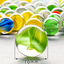 Load image into Gallery viewer, SallyFashion 250 PCS Marbles Bulk Assorted Colors Glass Marbles, Cat Eyes Round Marbles Toy for Kids Marble Games, DIY and Home Decoration
