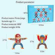 Load image into Gallery viewer, 14pc Wooden Pirate Stacking Games Set, Balance Building Block Toys Suitable for Children Over 3 Years Old, Early Education Educational Toy
