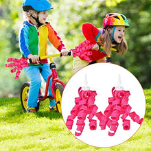 Load image into Gallery viewer, Germerse Kids Scooter Handlebar Tassels Children Bicycle Handlebar Ribbons, Handlebar Ribbons Kids Kids Bicycle Grip Tassels, 1 Pair for Tassels Decoration Bicycle
