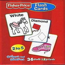 Load image into Gallery viewer, Fisher-Price Flash Cards Colors And Shapes
