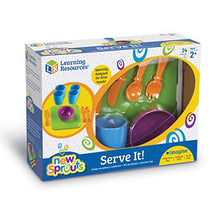 Load image into Gallery viewer, Learning Resources New Sprouts Serve It! Dish Set, Early Social Interactions, 24 Piece, Ages 2+
