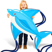 KLT Kite for Kids and Adults, Easy to Fly and Assemble with 50 Meters Kite String, Large Easy Flyer 51
