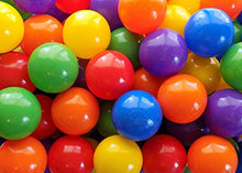 Load image into Gallery viewer, Pack of 600 Jumbo 3&quot; Standard Grade Crush-Resist Ball Pit Balls - 5 Bright Colors, Phthalate Free, BPA Free, PVC Free, Non-Toxic, Non-Recycled Plastic (Standard Grade, Pack of 600 - Best Value)
