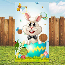 Load image into Gallery viewer, Toyvian Easter Toss Game Bean Bag Game Sandbag Toy Banner Hole Toss Game Set Sporty Bean Bag Corn Hole Toy for Easter Party Fun Kids Family Games
