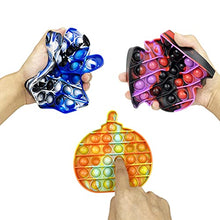 Load image into Gallery viewer, Pinkiwine 4 Pack Halloween Pop Toys Colorful Fidget Toys for Kids Girls Boys Halloween Party Favors Halloween Treat Bags Gifts Stress Relief
