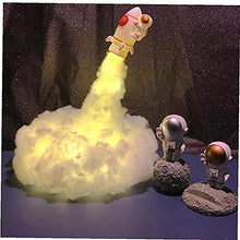 Load image into Gallery viewer, Led Colorful Clouds Astronaut Lamp with Rainbow Effect as Children&#39;s Night Light Creative Birthday Gift Lamp Home Decoration
