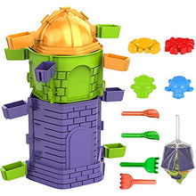 Load image into Gallery viewer, Beach Sand Toys Set for Kids, Beach Toys Includes Sand Toys Castle Sandbox, Animal Molds, Shovels, Rakes, Mesh Bag, Fun Outdoor Games Beach Toys for Toddlers Kids Boys Girls
