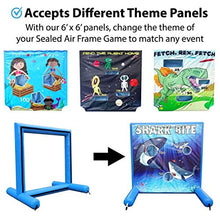 Load image into Gallery viewer, TentandTable Replacement Air Frame Game Panel | Build A Dog House | Ball and Bean Bag Toss Panel with Net | Use with Air Frame Game Frame | for Backyards, Carnivals, Schools, Birthday Parties

