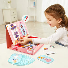 Load image into Gallery viewer, TOI Kids Magnet Toys Magnetic Jigsaw Puzzle Boxes for Kids Age 3-7,Girl,Preschool Tabletop Toy for Toddlers Kids,Promoting Hand-Eye Coordination
