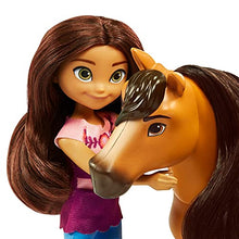Load image into Gallery viewer, Mattel Spirit Untamed Nuzzle &amp; Play Lucky Doll (7-in) &amp; Spirit Horse (8-in), Movable Joints for Hugging Moment, Doll Clips on Horse, Great Gift for Ages 3 Years Old &amp; Up
