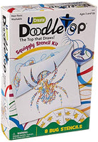U-Create Doodletop Squiggly Stencil Kit - Bug