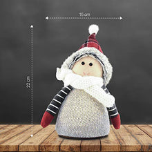 Load image into Gallery viewer, Snowflakes White Lovely Cute Christmas Lantern Doll,Christmas Decorations,Christmas Gifts,LED Lights,Luminous LED Doll,Decoration for Christmas Tree, Windows, Study Room,Bedroom, Living Room

