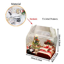 Load image into Gallery viewer, ZQWE DIY Miniature Creative Wooden Dollhouse 1:24 Scale Mini 3D Craft Doll House Kit Christmas House Series Handmade Model Educational Toys Valentine&#39;s Day Christmas Gifts(Christmas Car)
