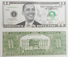 Load image into Gallery viewer, Obama - Pack of (10) #44 President Obama Novelty Bills

