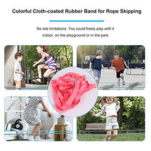 Load image into Gallery viewer, NUOBESTY 20pcs Chinese Jump Rope Stretch Rope Elastic Fitness Game for Girls Party Favors Outdoor Exercise (Colorful)
