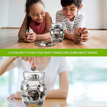 Load image into Gallery viewer, Piggy Digital Coin Bank, Pig Piggy Bank with LCD Display, Automatic Coin Counter Totals All U.S. Coins, Makes a Perfect Unique Gift for Kids, Silver

