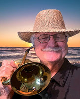 Say What! Large Ear Trumpet 100% Brass Metal Horn for The Hard of Hearing Crowd. Great Party Gag Gift!