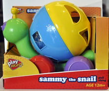 Load image into Gallery viewer, Sammy the Snail Pull Along Toy By Play Right
