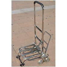Load image into Gallery viewer, Stainless Steel Shopping Cart Can Climb Stairs Hand Cart Folding Portable Handling Truck
