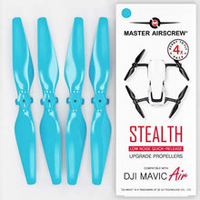 Load image into Gallery viewer, MAS Upgrade Propellers for DJI Mavic AIR in Blue - x4 in Set
