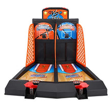 Load image into Gallery viewer, 7.87 * 10.63 * 8.66 inch Body Coordination Table Basketball, Double Scoring System Plastic Board Game, Sturdy Gift for Kids Over 3 Years Old for
