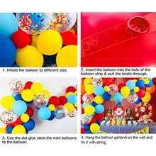 Load image into Gallery viewer, KESYOO 83pcs Balloon Garland Arch Kit With Confetti Balloons Decorating Strip Gold Balloon String Set For Baby Shower Birthday Wedding Anniversary Party
