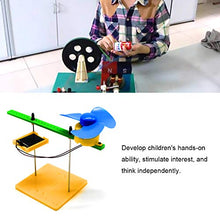 Load image into Gallery viewer, Mini Solar Power Generator Fan Model Solar Generator Fan Toy DIY Kits Toy Solar Generator Fan Toy, Solar Generator Generation, Teaching Experiment for Kids Home
