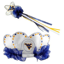 Load image into Gallery viewer, NCAA West Virginia Mountaineers Princess Tiara and Wand Set
