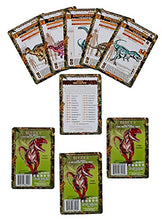 Load image into Gallery viewer, Clade-Gravim Dinosaur Trading Cards for Boys Adults Girls Bundle Series 9 Multi Pack Three 5 Packs of ODD Names

