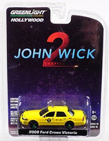 Greenlight Hollywood John Wick 2 Limited Edition - 2008 Ford Crown Victoria Taxi (Chase - Green Machine)