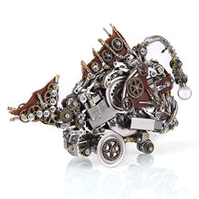 Load image into Gallery viewer, XSHION 3D Metal Puzzle Anglefish Model, DIY Assembly Mechanical Model Stainless Steel Building Kit Jigsaw Puzzle Brain Teaser, Desk Ornament
