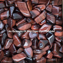 Load image into Gallery viewer, Rockhound&#39;s First Choice Rock Tumbler Gem Refill Kit African Red Tiger Eye Tumbling Rough 8oz
