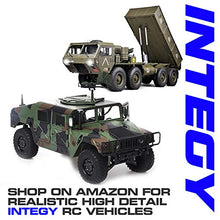 Load image into Gallery viewer, Integy RC Model Hop-ups C28573ORANGE Billet Extended Rear Suspension Kit+Drive Shafts for Traxxas 1/10 Slash 2WD
