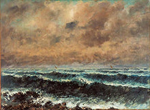 Load image into Gallery viewer, Gustave Courbet Autumn Sea Jigsaw Puzzle Wooden Toy Adult DIY Challenge Dcor 1000 Piece
