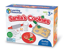 Load image into Gallery viewer, Learning Resources Santa&#39;s Cookies Set, Christmas Toys, Christmas Cookie Playset, Christmas Gifts for Boys and Girls, Holiday Toys for Toddlers, Christmas Stockings, 12 pieces, Ages 3+
