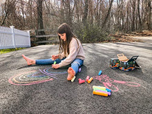 Load image into Gallery viewer, 48 PCS Washable Sidewalk Chalks Set Non-Toxic Jumbo Chalk for Outdoor Art Play, Painting on Chalkboard, Blackboard and Playground
