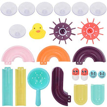Load image into Gallery viewer, Valentine&#39;s Day Carnival Baby Bath Toys, Shower Toys, 24pcs Assemble Baby Bathing Shower Track Slide Bathroom Educational Child Toy(24pcs)
