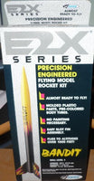 Estes #2060 E2X Series Precision Engineered Bandit Flying Model Rocket Kit,Needs Assembly