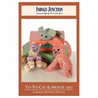 Indygo Junction Pattern Packs-Yo-Yo Cat & Mouse
