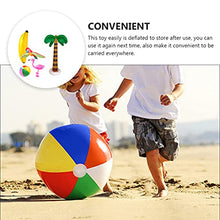 Load image into Gallery viewer, Toddmomy 5Pcs Inflatable Palm Trees Flamingo Toys Inflatable Colorful Beach Balls Banana Flying Parrot Inflatable Summer Beach Toys Pool Party Playthings for Hawaii

