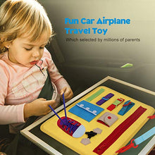 Load image into Gallery viewer, Vanmor Portable Busy Board Montessori Toys for 1 2 3 4 Year Old Boys Girls, Educational Toys Learning Toys for Fine Motor Skills, Sensory Toys Autism Toys, Travel Toys for Car Airplane, Baby Gifts
