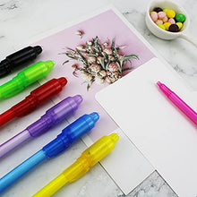 Load image into Gallery viewer, ZUNTENG Invisible Ink Pen,7Pcs Spy Pen,Invisible Disappearing Ink Pen with uv Light Fun Activity Entertainment for Secret Message and Kids Goodies Bags Toy
